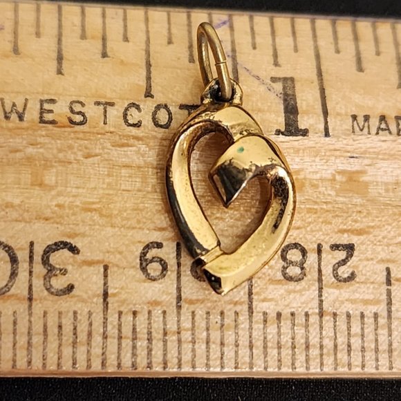 Vintage Monet Pig and Heart Charms - Picture 10 of 11